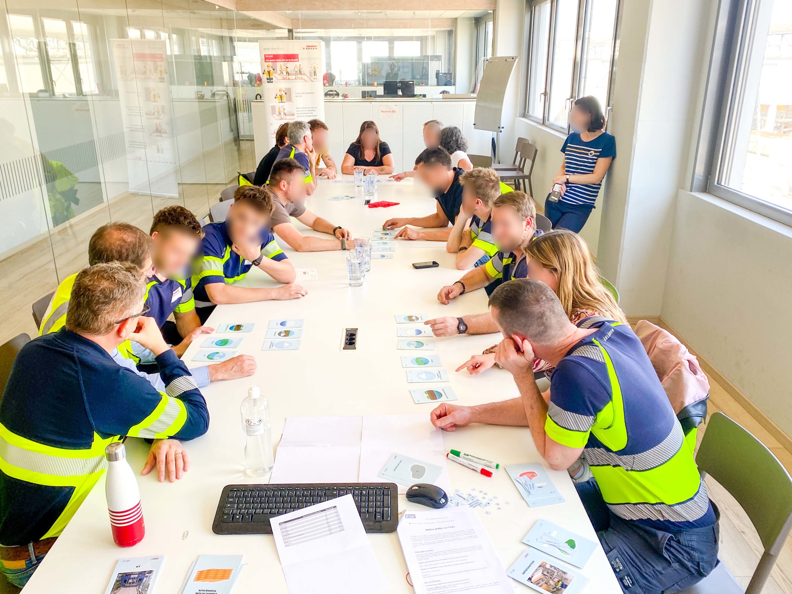 sensibilisation à l'eau en industrie